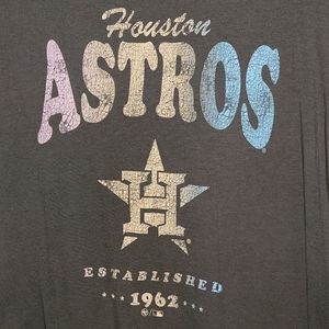 '47 Brand Houston Astros Women's Crew T-shirt